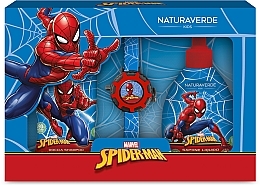 Fragrances, Perfumes, Cosmetics Set - Naturaverde Kids Spider Man (sh/gel/250ml+liquid/soap/250ml+acc)