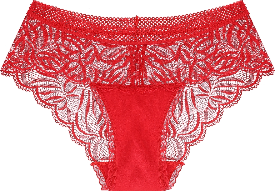 Lace Women Panties, red - Moraj — photo N1