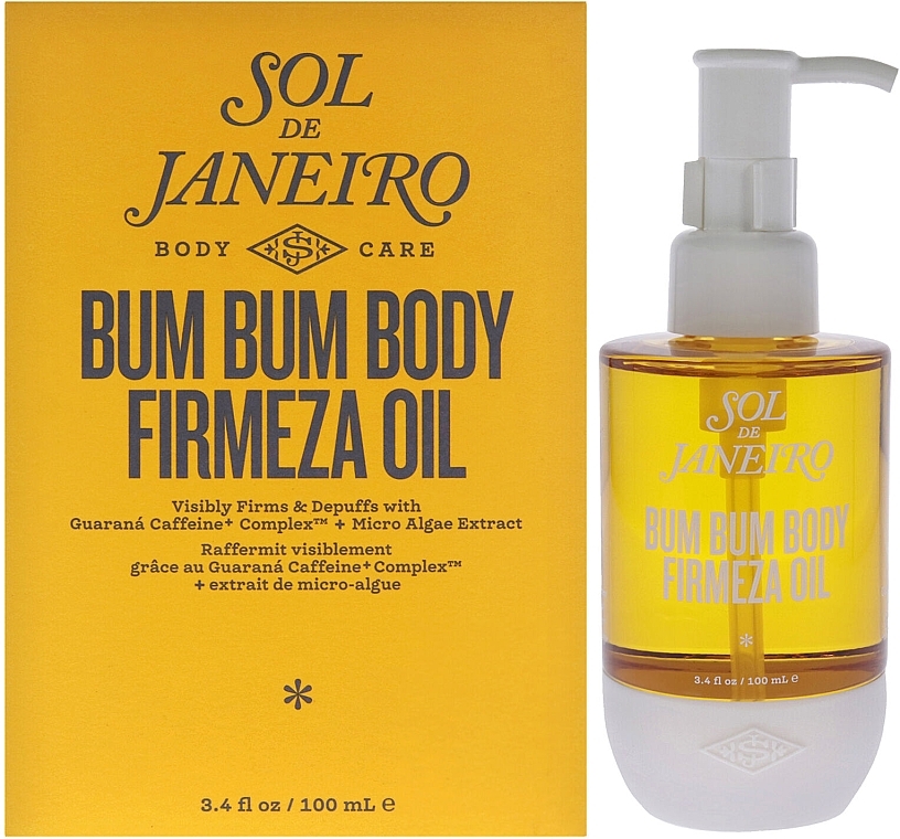 Firming Body Oil  - Sol de Janeiro Bum Bum Firmeza Firmeza Firming & Debloating — photo N1