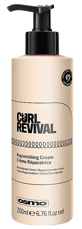 Conditioning Leave-In Styling Cream for Curly Hair - Osmo Curl Revival Replenishing Cream — photo N1