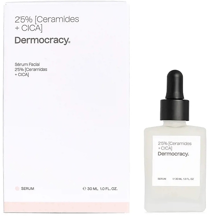 2.5% Ceramide + Centella Face Serum - Dermocracy 2.5% Ceramides + Cica Facial Serum — photo N1