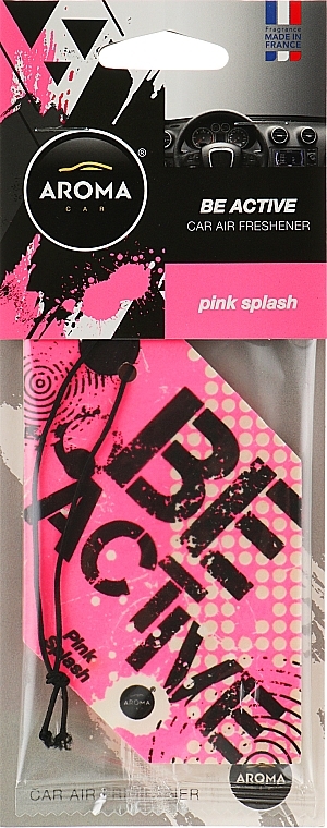 Car Perfume "Pink Splash" - Aroma Car Be Active — photo N1