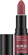 Fragrances, Perfumes, Cosmetics Semi-Matte Mini Lipstick - Kiko Milano Mini Lipstick