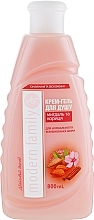 Fragrances, Perfumes, Cosmetics Shower Cream Gel "Almond & Cinnamon" - Modern family