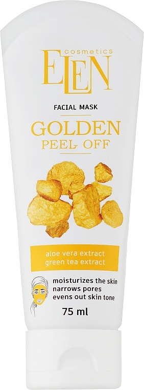 Peel-Off Mask - Elen Cosmetics Facial Mask Golden Peel-off — photo N1