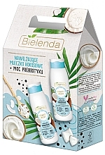 Fragrances, Perfumes, Cosmetics Set - Bielenda Beauty Milky Coconuts (milk/400ml + sh/milk/400ml)