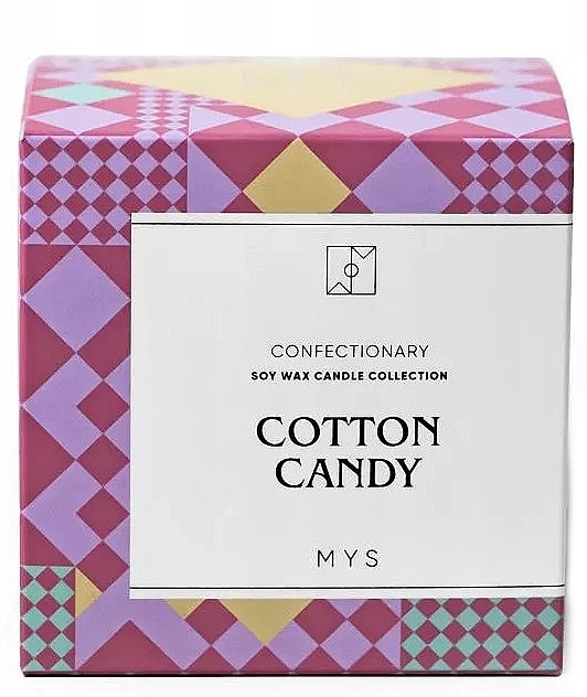 Soy Candle "Cotton Candy" - Mys Cotton Candy Candle — photo N3