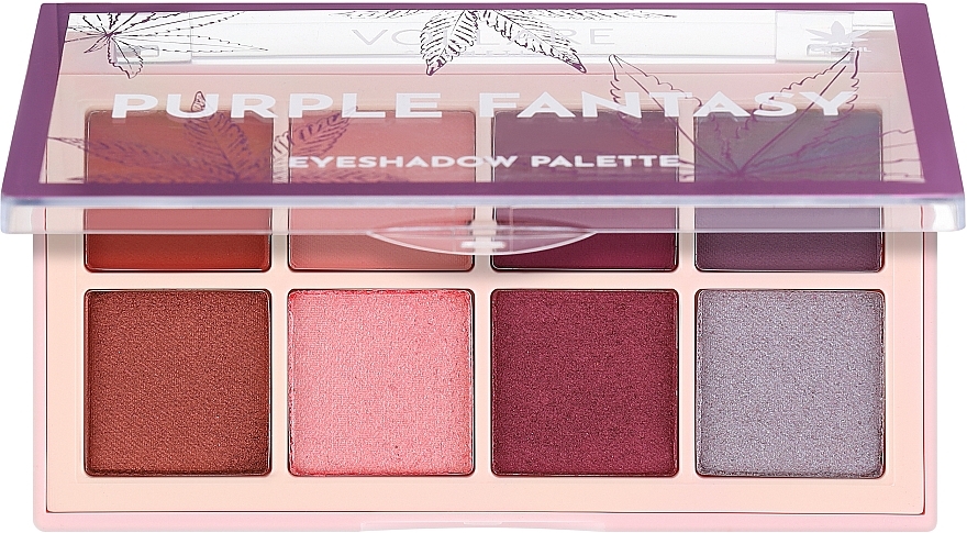 Eyeshadow Palette - Vollare Purple Fantasy Eyeshadow Palette — photo N1