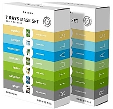 Sheet Mask Set, 7 products - Orjena 7 Days Daily Rituals Mask Set — photo N1