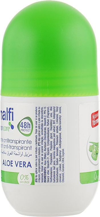 Deodorant Antiperspirant "Aloe Vera" - Amalfi Deo — photo N2