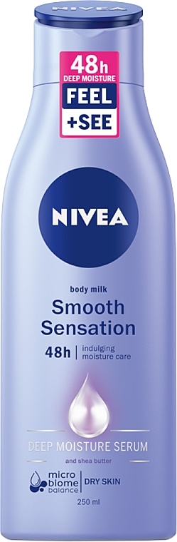 Body Milk "Gentle Skin" for Dry Skin - NIVEA Smooth Sensation Body Soft Milk — photo N1