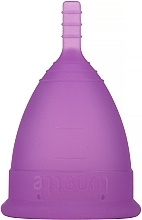 Menstrual Cup, variant 2, lilac - Lunette Reusable Menstrual Cup Purple Model 2 — photo N2