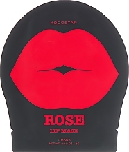 Hydrogel Lip Patches "Rose" - Kocostar Rose Lip Mask Jar — photo N2