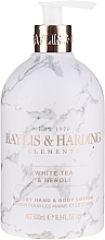 Set - Baylis & Harding White Tea & Neroli Hand Care Set (soap/500ml + h/b/lotion/500ml) — photo N3