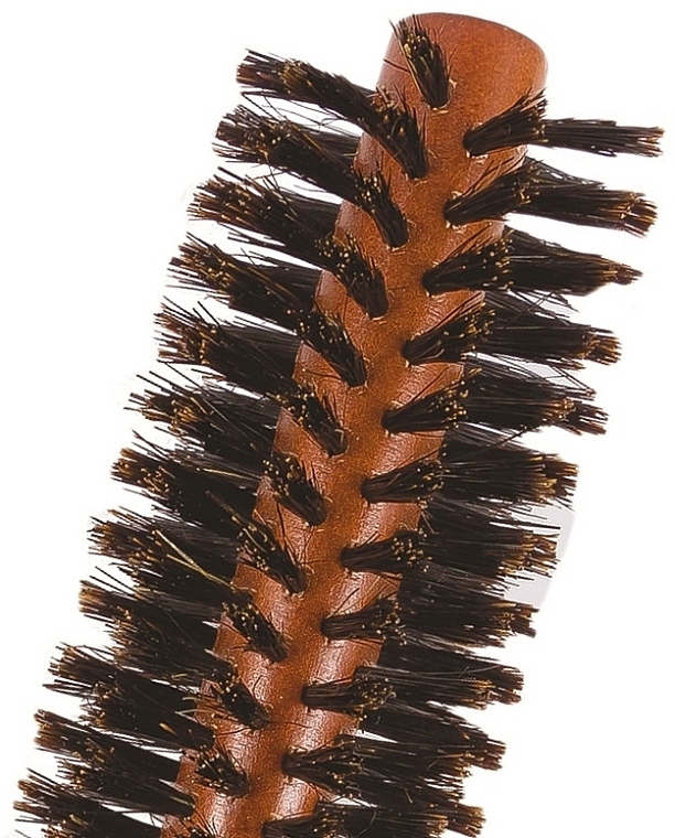 Round Hair Brush,498952, 40 mm - Inter-Vion Natural Wood — photo N3
