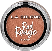 Blush - L.A. Colors Rad Rouge Blush — photo N2