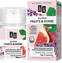 Fragrances, Perfumes, Cosmetics Anti-Wrinkle Day and Night Cream - AA Super Fruits & Herbs