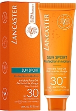 Invisible Face Gel SPF30 - Lancaster Sun Sport Face Invisible Gel SPF30 — photo N2