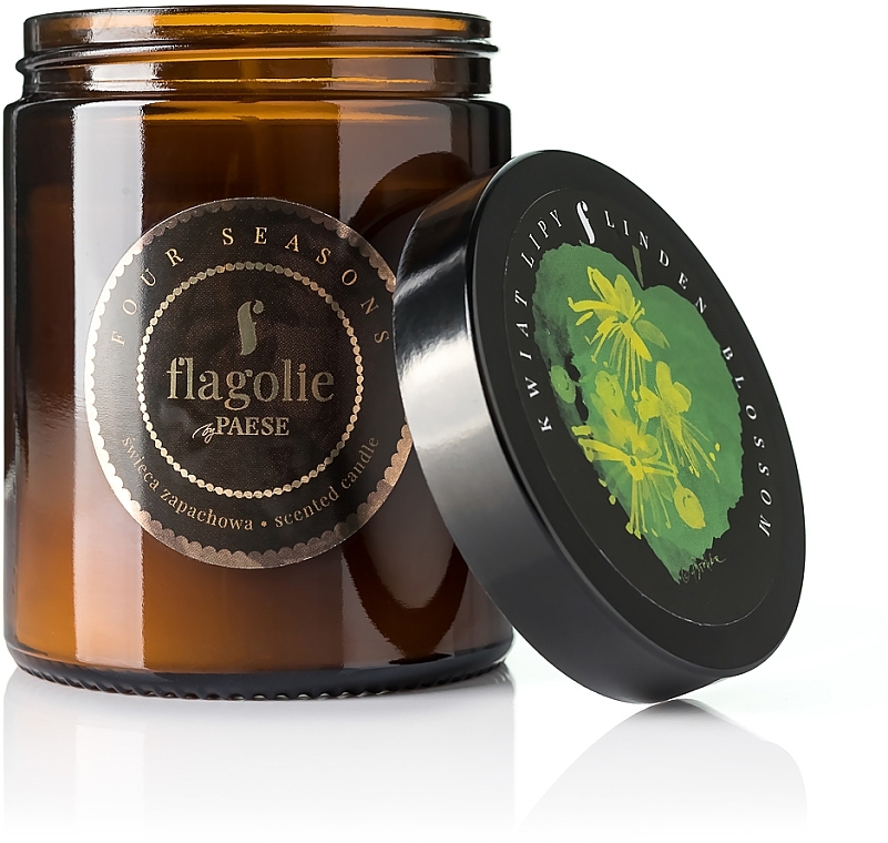 Linden Scented Candle in Jar - Flagolie Fragranced Candle — photo N1