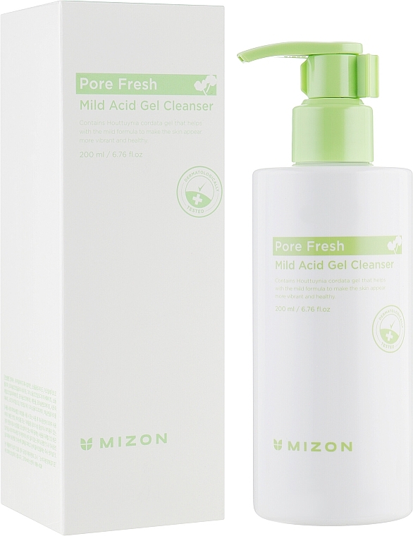 Cleansing Gel - Mizon Pore Fresh Mild Acid Gel Cleanser — photo N3