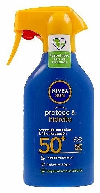 Sunscreen Body Spray - NIVEA Sun Protect & Hydrate SPF50 Spray — photo N1