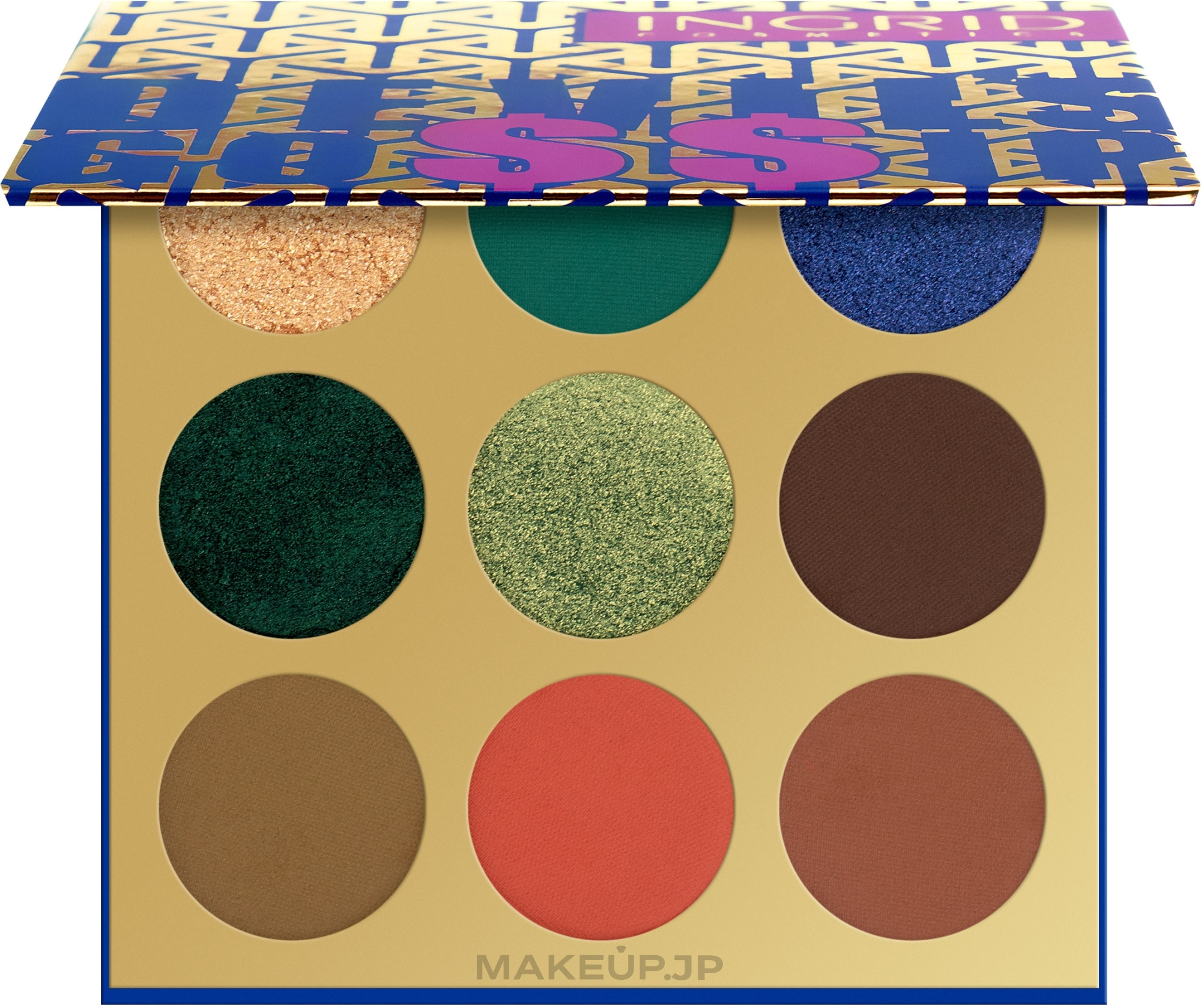 Eyeshadow Palette - Ingrid Cosmetics Devil's Gossip — photo 9 g