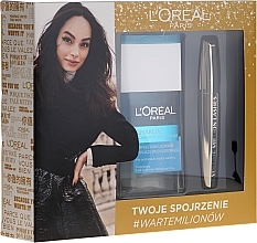 Fragrances, Perfumes, Cosmetics Set - L'Oreal Paris (mascara/10.7ml + mic/water/125ml)