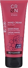 Fragrances, Perfumes, Cosmetics Grape and Olive Hand Cream - GRN Rich Elements Grape & Olive Hand Cream