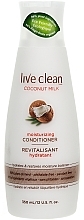 Fragrances, Perfumes, Cosmetics Extra Moisturizing Conditioner - Live Clean Coconut Milk Moisturizing Conditioner