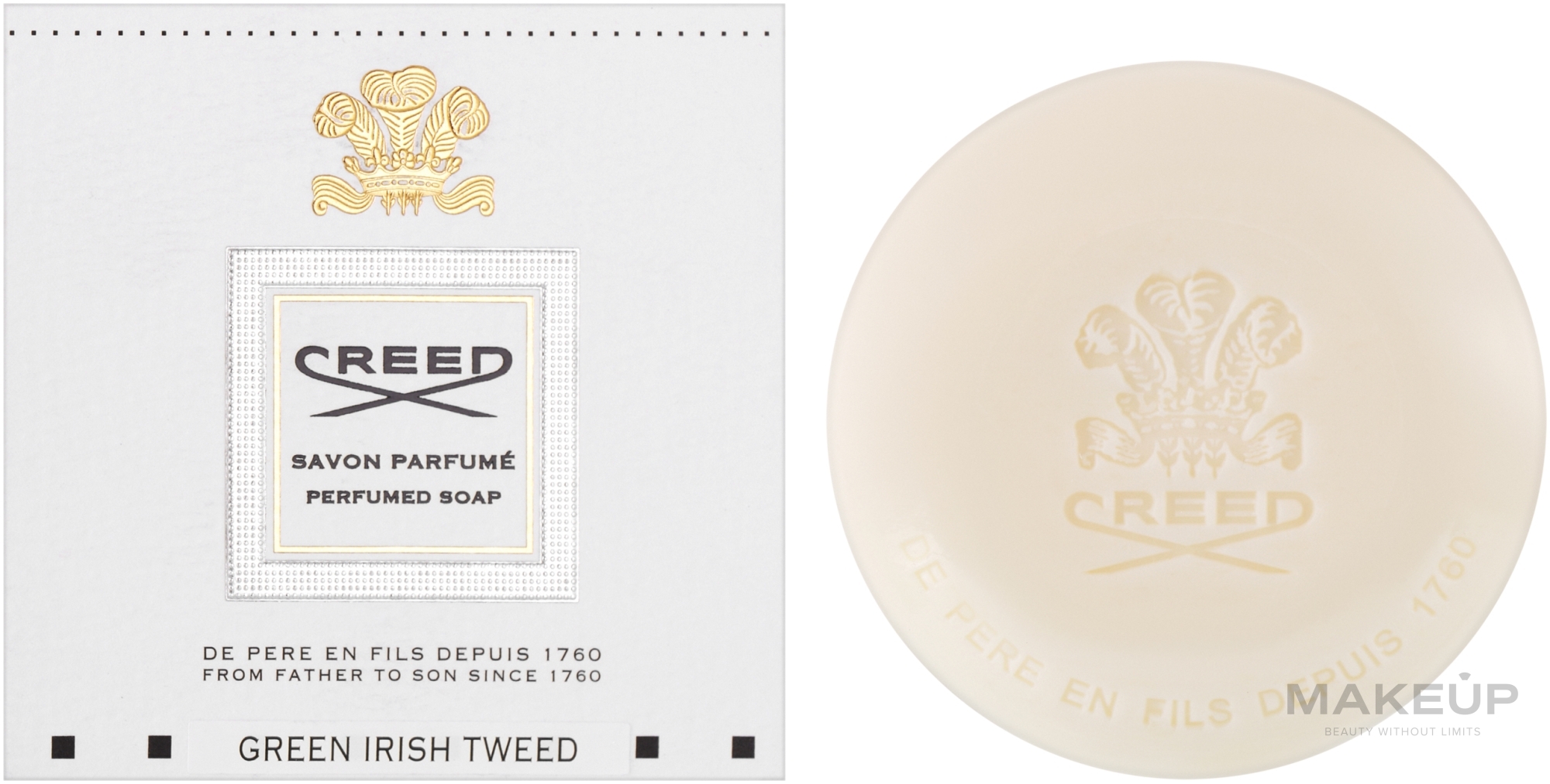 Creed Green Irish Tweed Soap - Perfumed Soap — photo 150 g