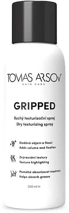 Dry Hair Styling Spray - Thomas Arson Gripped Dry Texturizing Spray — photo N1