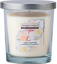 Fragrances, Perfumes, Cosmetics Scented Candle in Glass - Yankee Candle Home Inspiration Cozy Cotton Candle