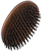 Oval Hair Brush with Natural Bristles, beech, 23.5 cm - Golddachs Dittmar Oval — photo N3