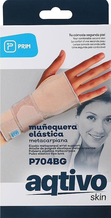 Elastic Wrist Support Bracelet, size M - Prim Aqtivo Skin P704BG  — photo N1