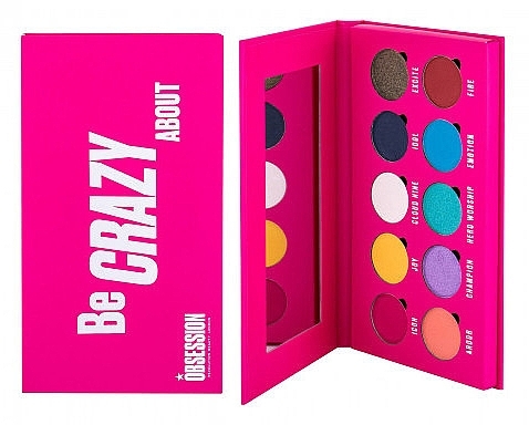 Eyeshadow Palette - Makeup Obsession Be Crazy About Eyeshadow Palette — photo N1