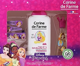 Fragrances, Perfumes, Cosmetics Corine de Farme Princess - Set (edt/30ml + sh/gel/300ml + accessories)