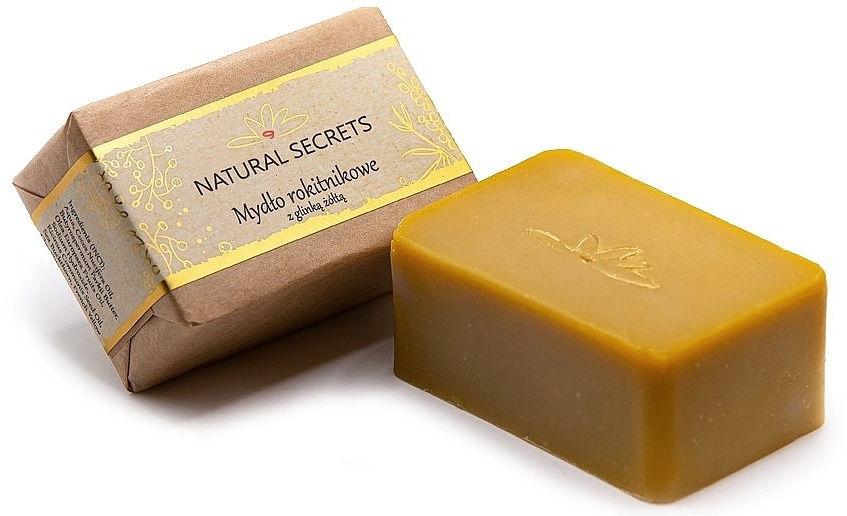 Sea Buckthorn Soap with Yellow Clay - Natural Secrets Soap — photo N1
