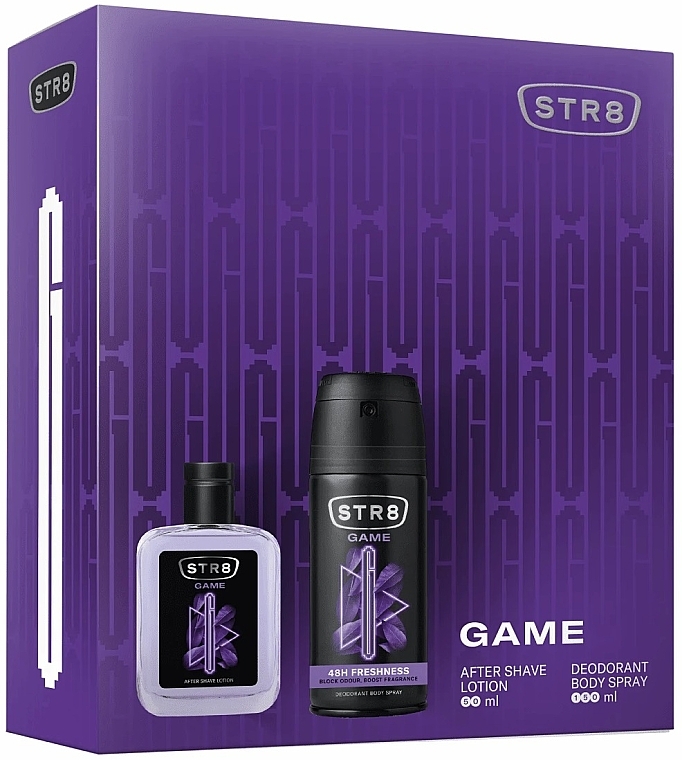 STR8 Game - Set (ash/lot/50ml + deo/150ml) — photo N1