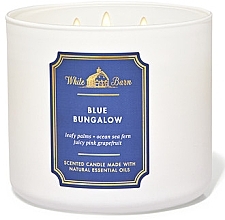 Fragrances, Perfumes, Cosmetics Scented Candle 'Blue Bungalow, 3 wicks - Bath and Body Works Blue Bungalow Scented Candle