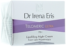 Fragrances, Perfumes, Cosmetics Night Face Cream - Dr Irena Eris Telomeric Ultra Lipofilling Night Night Cream