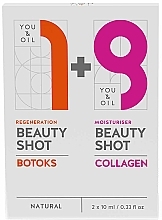 Fragrances, Perfumes, Cosmetics Face Care Set - You & Oil Beauty Shot Botoks + Collagen Kit (ser/2x10ml)