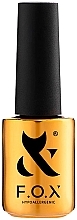 Top Coat with White Drops - F.O.X Top Drop White — photo N11