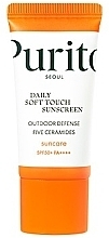 Fragrances, Perfumes, Cosmetics Daily Sunscreen - Purito Daily Soft Touch Sunscreen SPF 50+ PA++++ Travel Size