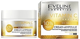 Fragrances, Perfumes, Cosmetics Face Cream Ampoule with Vitamin C - Eveline Cosmetics Vitamin C Therapy Cream-Ampoule