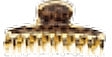 Fragrances, Perfumes, Cosmetics Claw Clip, 7 x 2.6 cm, leopard - Janeke Hair Clip