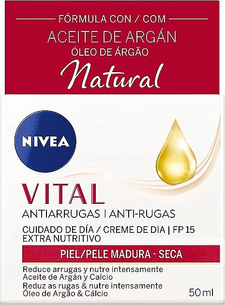 Nourishing Day Face Cream - NIVEA Vital Nourishing Day Cream — photo N1