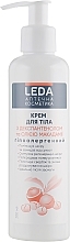 Fragrances, Perfumes, Cosmetics Body Cream with Dexpanthenol & Macadamia Oil - Leda