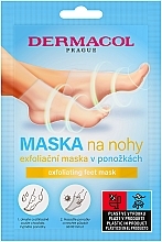 Fragrances, Perfumes, Cosmetics Exfoliating Foot Mask - Dermacol Exfoliating Feet Mask