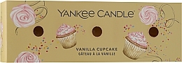 Scented Candle Set "Vanilla Cupcake" - Yankee Candle Vanilla Cupcake (candle/3x37g) — photo N1