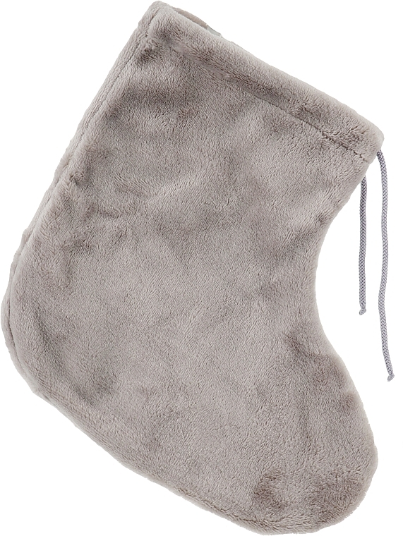 Terry Socks for Paraffin Therapy, light grey - Tufi Profi Premium — photo N1